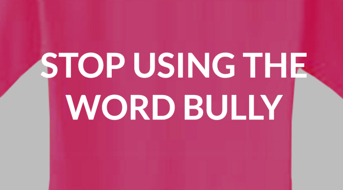 Ontario Educator Blogs: Reconsidering “Bullying”